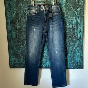 KUT Straight Leg Denim Sz 4
